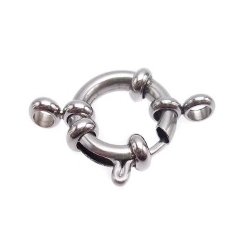 Chiusura a molla marinara acciaio 18 mm 1 pz Chiusura a molla marinara acciaio 18 mm 1 pz