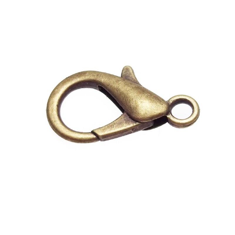 Moschettoni color bronzo 20 mm pacco da 10 pz - fc0193 - pietreeminuterie.com Moschettoni color bronzo 20 mm pacco da 10 pz (fc0193) - pietreeminuterie.com