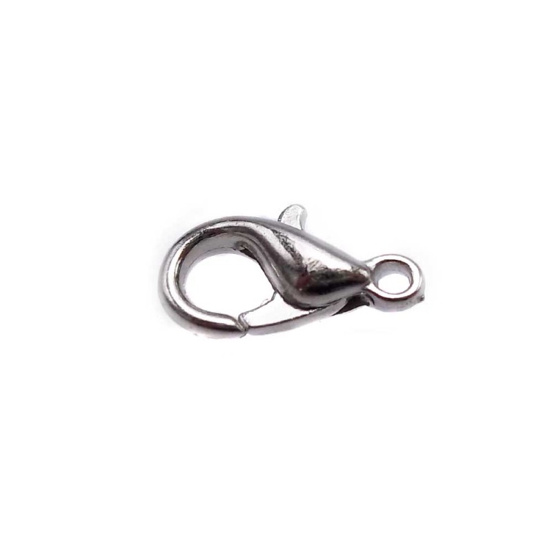 MOSCHETTONI 10 MM RODIO PACCO 10 PZ (Pk1604) - pietreeminuterie.com