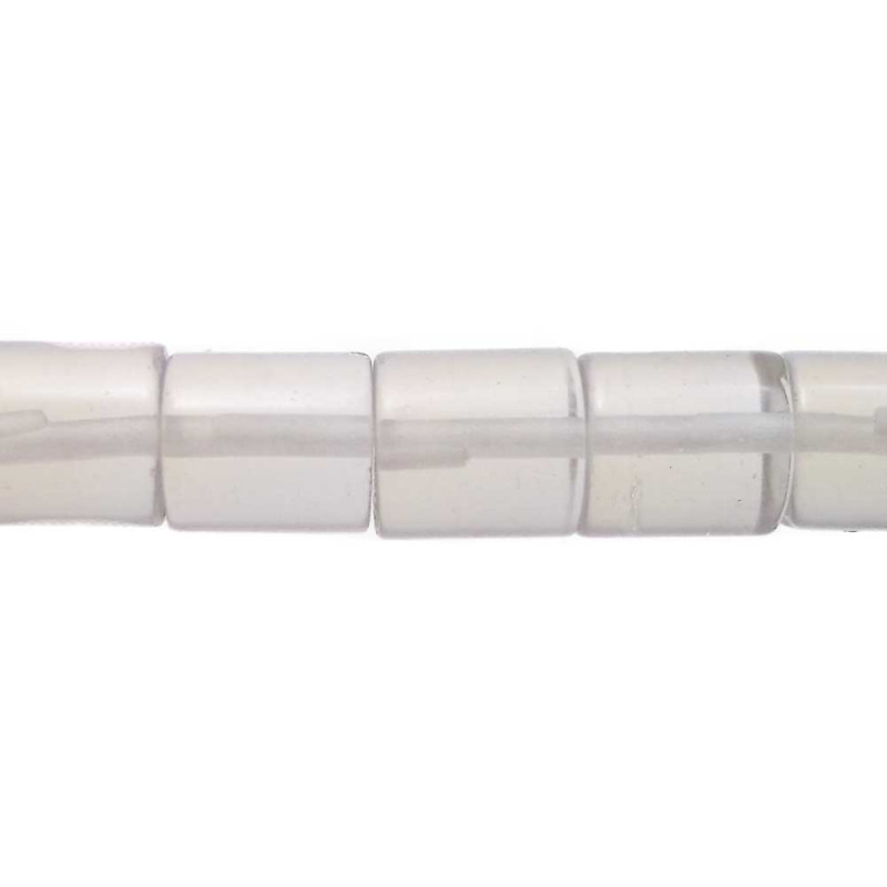 PIETRA DI LUNA TUBETTO 9 MM PACCO 20 PEZZI (Fc0297) - pietreeminuterie.com