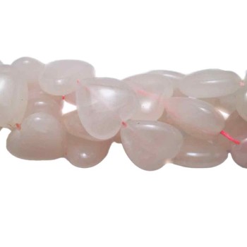 CUORE QUARZO ROSA 18 MM PACCO 1 PEZZO