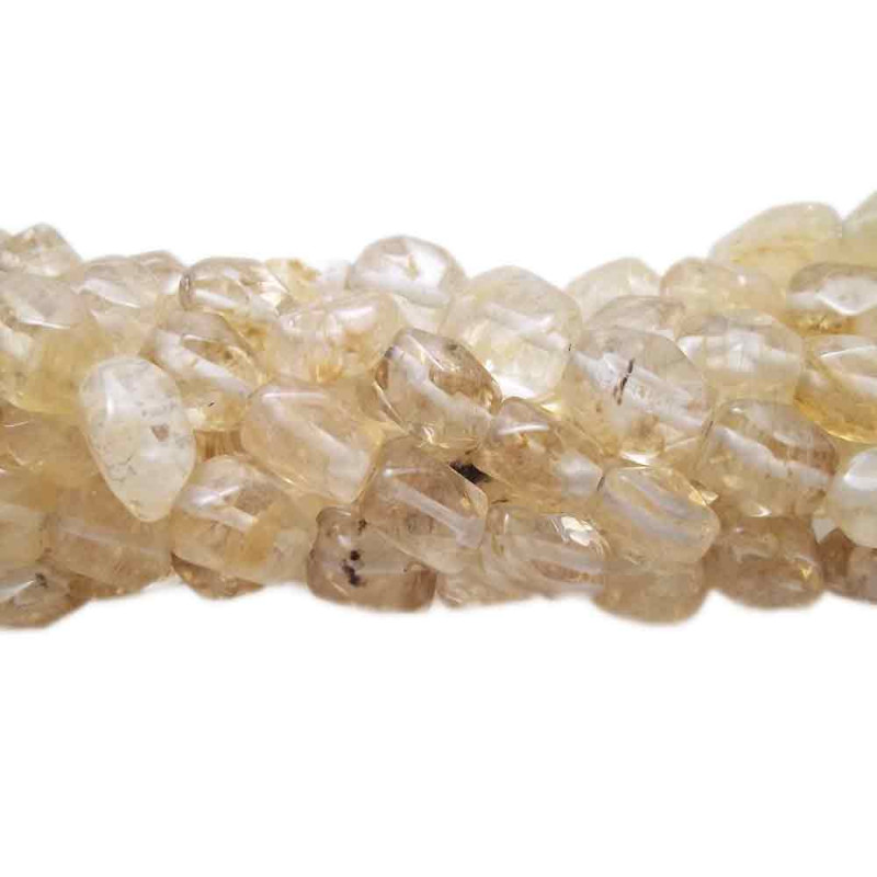 QUARZO CITRINO PEPITE 10/12 MM PACCO 10 PEZZI (Qr6729) - pietreeminuterie.com