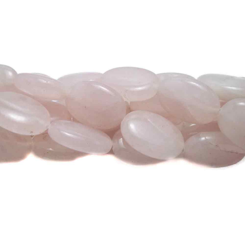 Quarzo rosa liscio 19x14 mm pacco da 10 pezzi (qr33920) - pietreeminuterie.com