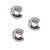 Copri schiaccini argentati 4.8 mm pacco 20 pezzi